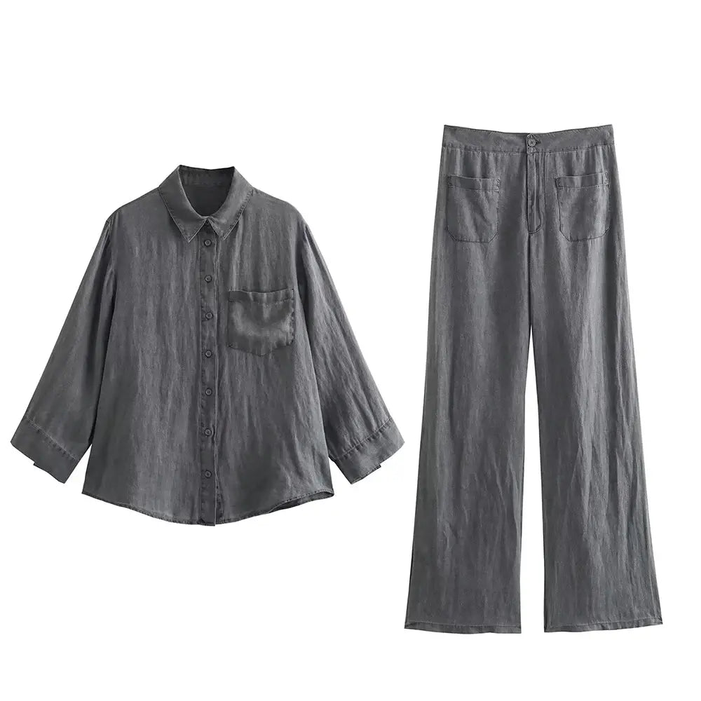 Conjunto Linho Flávia - Loja Luniva