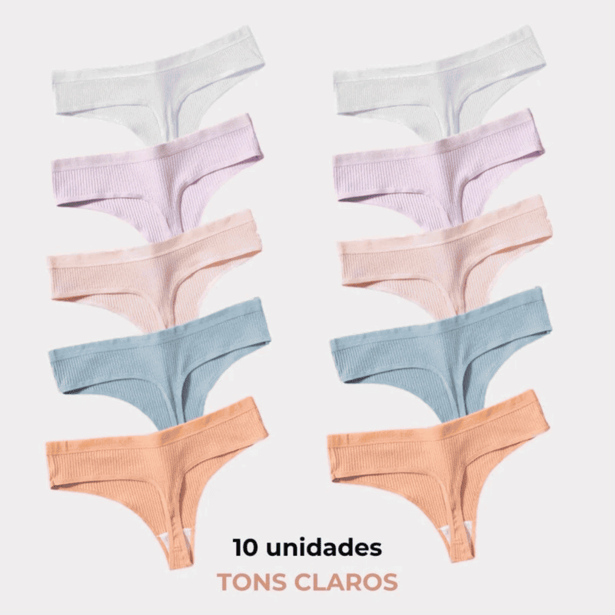 Calcinha Luniva Confort® - Compre 5 Leve 10