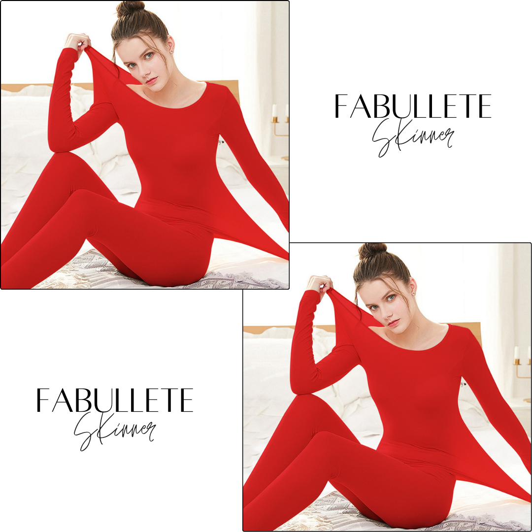 Conjunto de Roupa Térmica Feminina Sem Costuras Skinner - Compre 1 Leve 2 - Loja Luniva