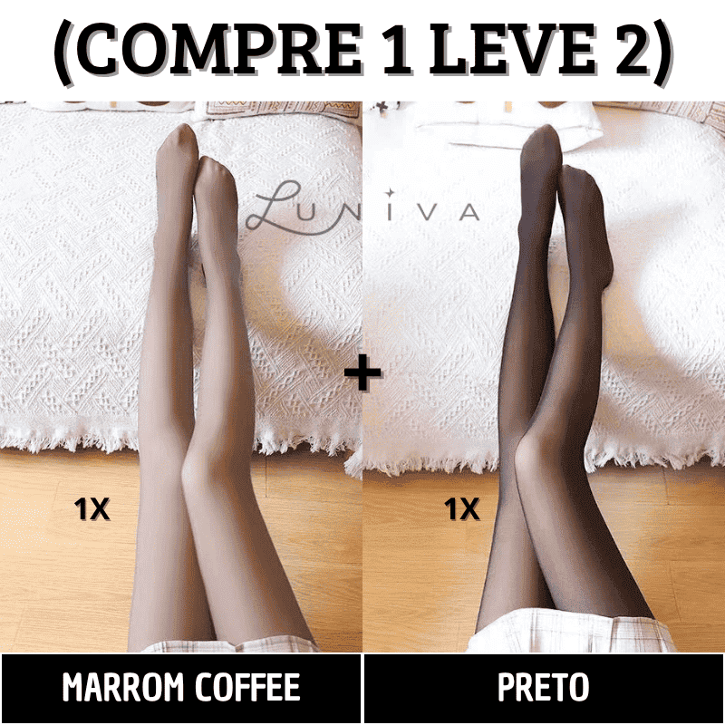 "Kit Pernas Fabulosas": Meia-Calça (Compre 1 Leve 2) e Ganhe um Creme para Varizes de Brinde!
