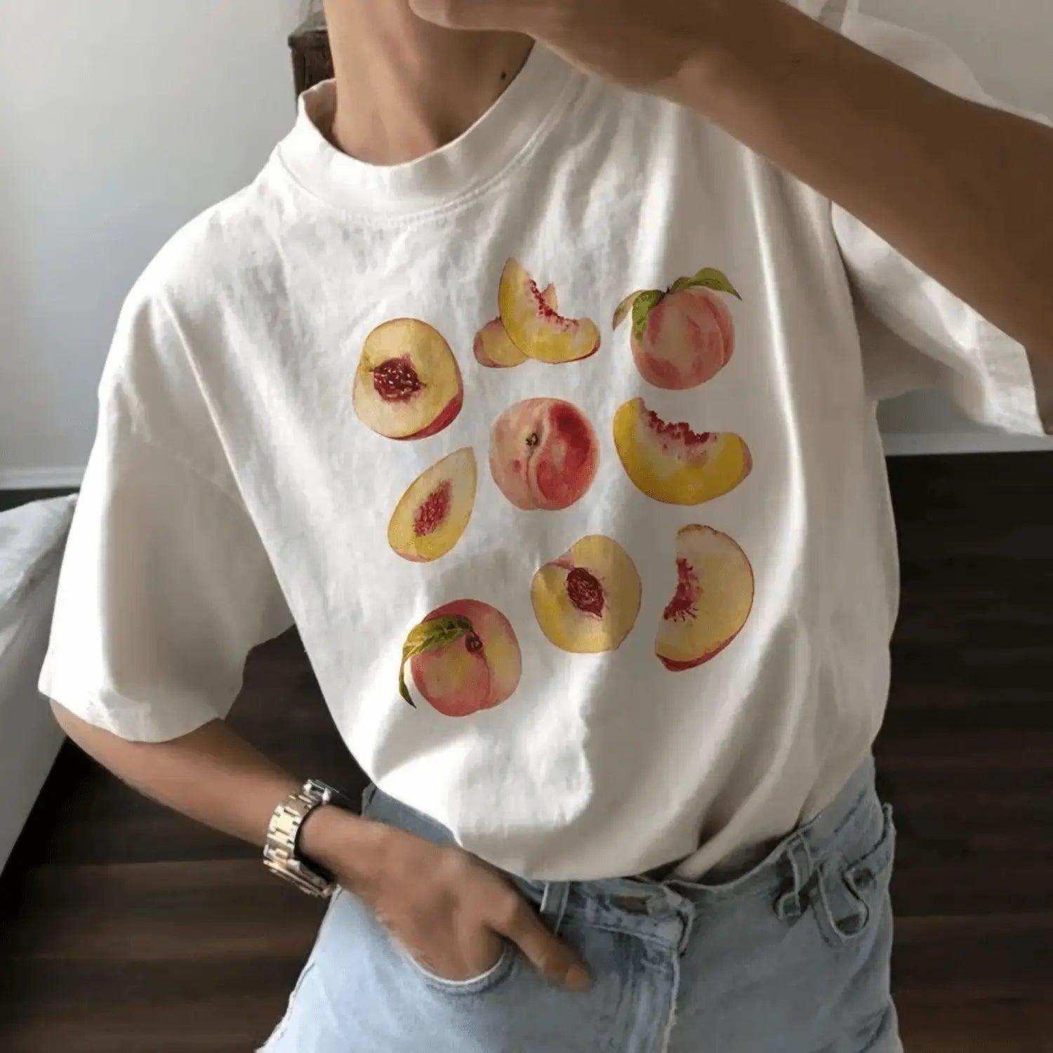 Camiseta Peaches - Loja Luniva