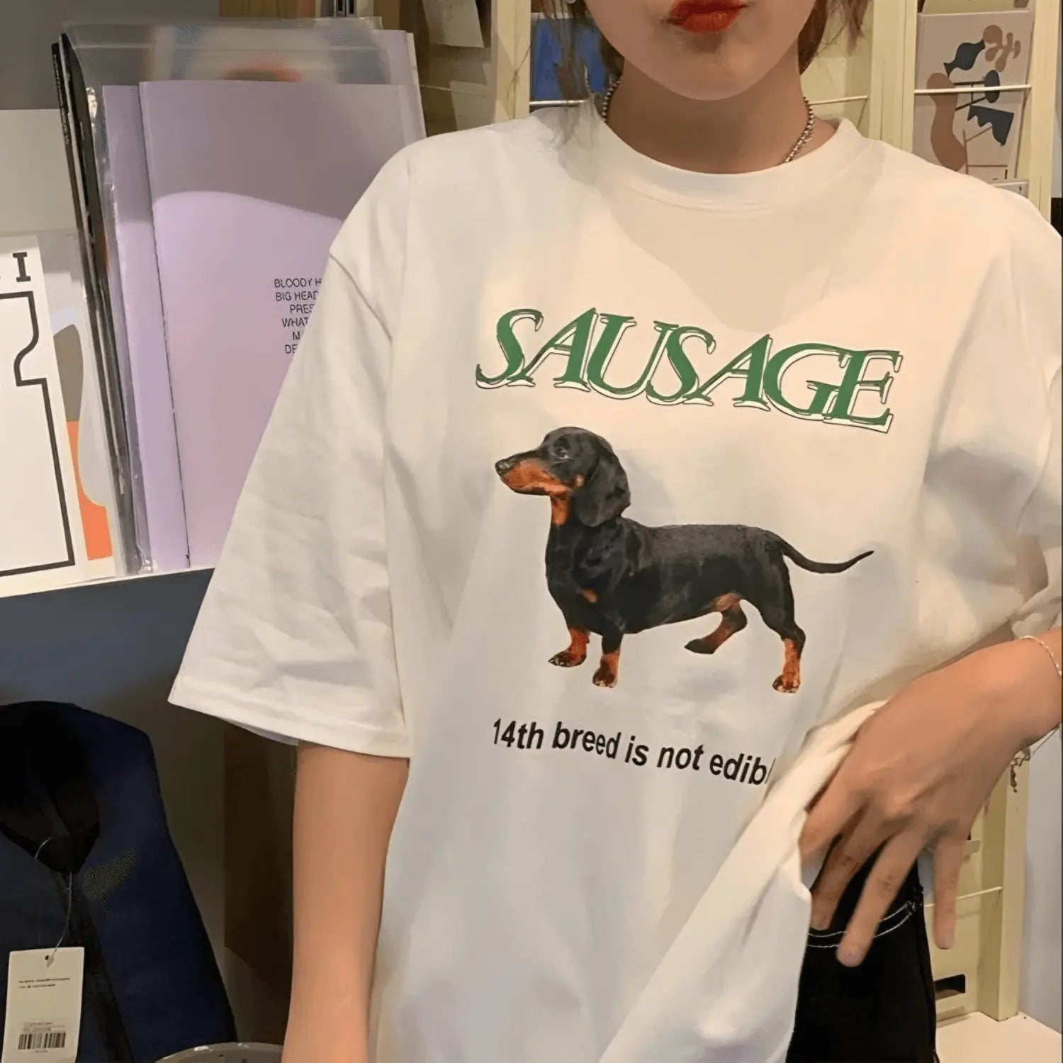 Camiseta Sausage - Loja Luniva