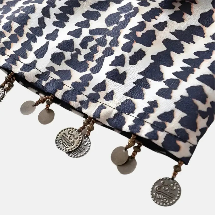 Saia Estampada Mykonos - Loja Luniva