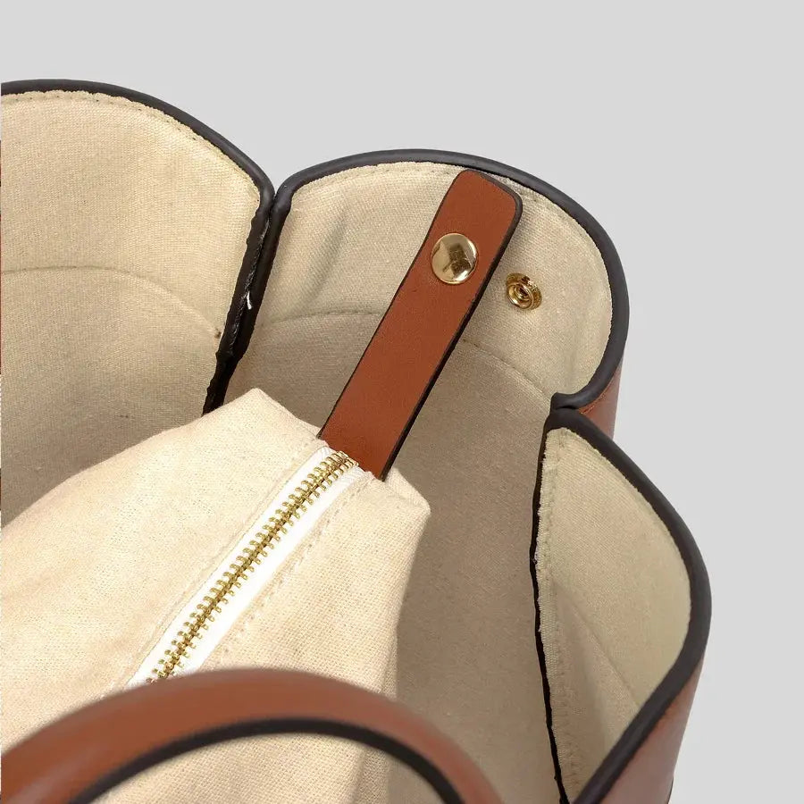 Bolsa Tote de Couro Cleo - Loja Luniva