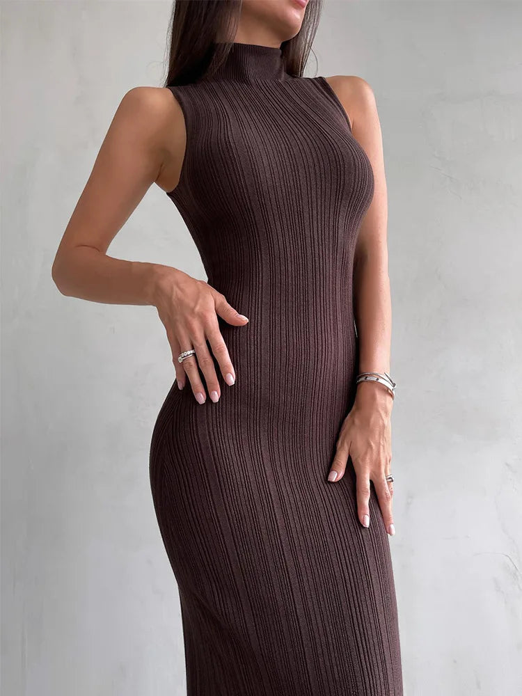 Vestido Longo Sem Mangas Adassa - Loja Luniva