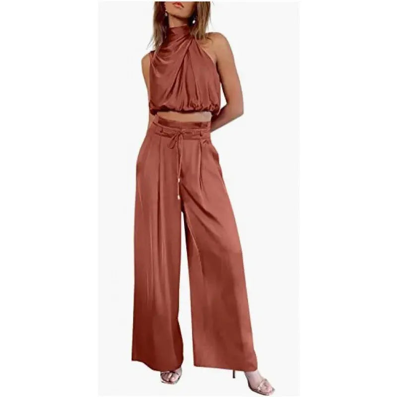 Conjunto Feminino Sem Mangas Rozeanne - Loja Luniva