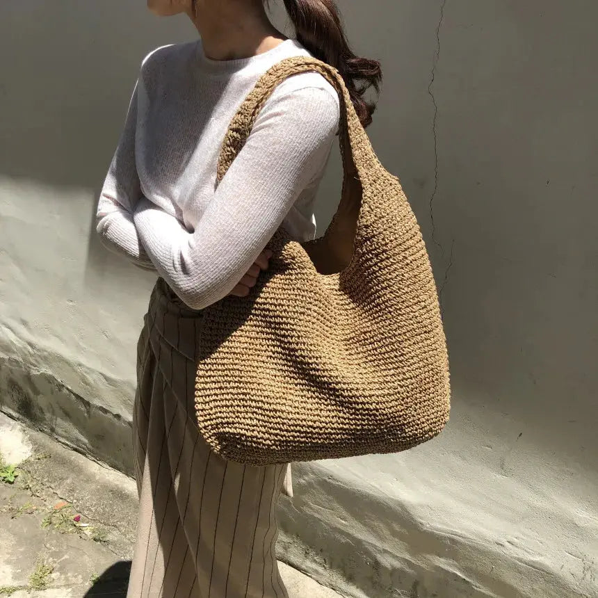 Bolsa de Palha Wikcer - Loja Luniva