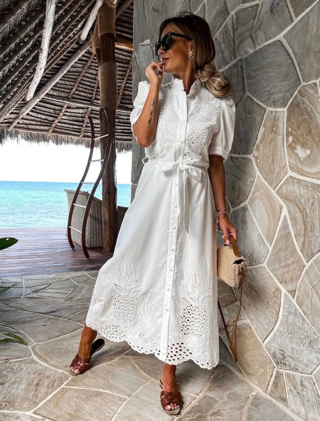Vestido de Renda Isabeau - Loja Luniva