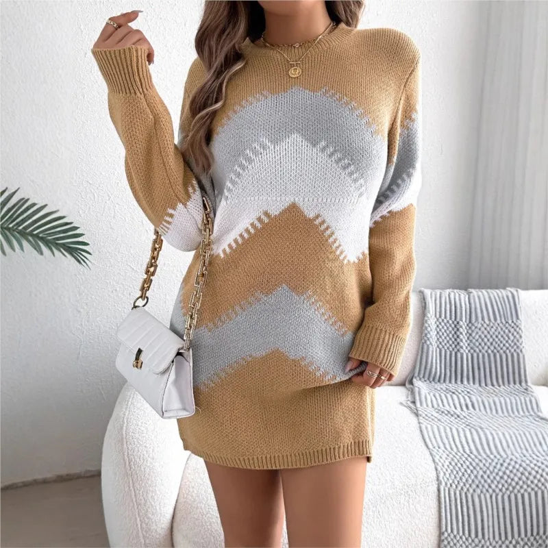 Vestido de Manga Comprida Isolide - Loja Luniva