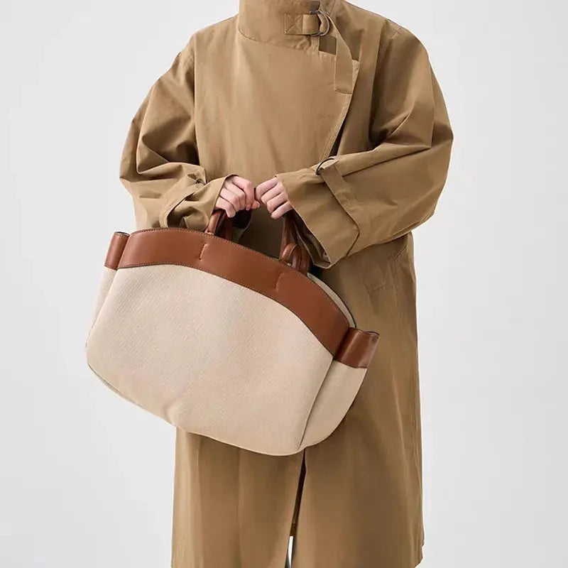 Bolsa Tote de Couro Cleo - Loja Luniva