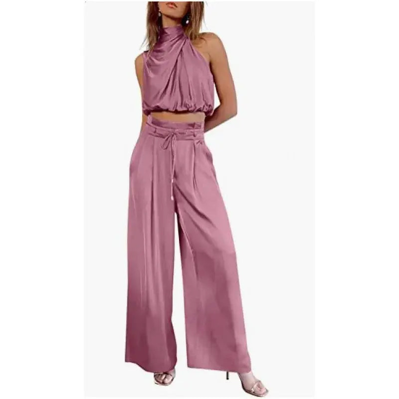 Conjunto Feminino Sem Mangas Rozeanne - Loja Luniva