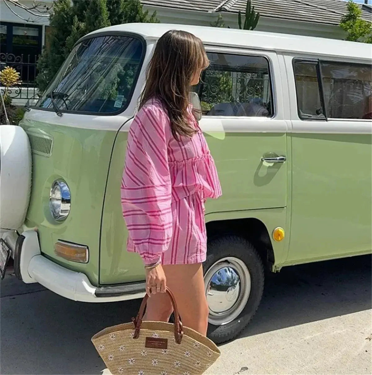 Conjunto Feminino Listrado Meliora - Loja Luniva