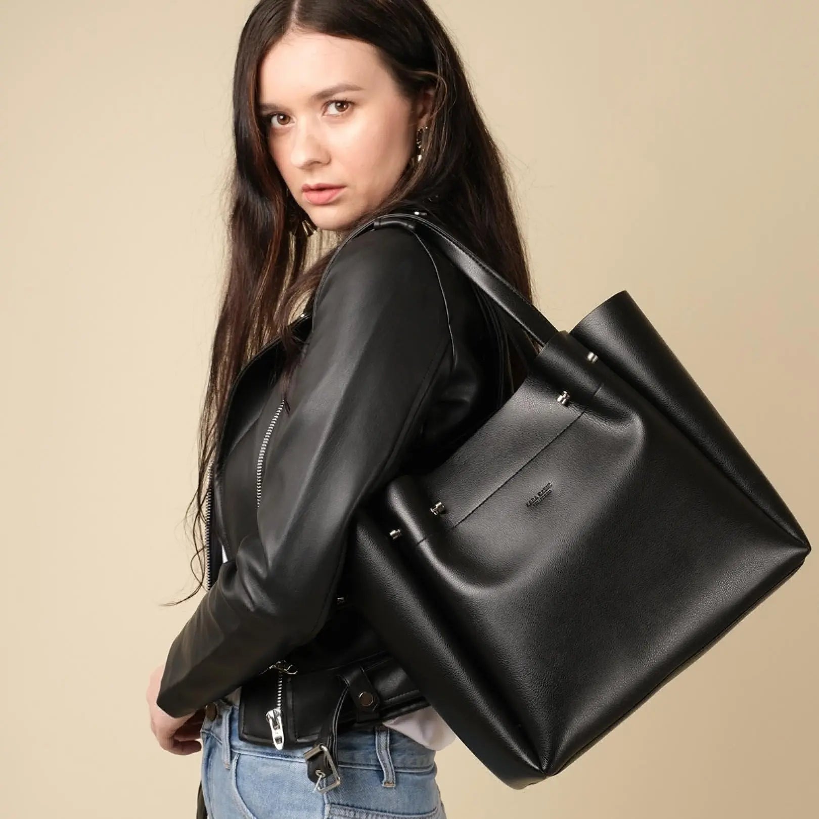 Bolsa de Couro Tote Milão - Loja Luniva