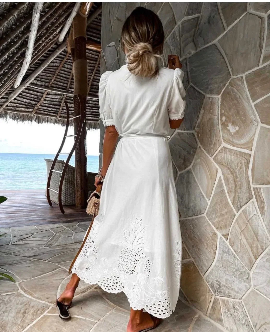 Vestido de Renda Isabeau - Loja Luniva