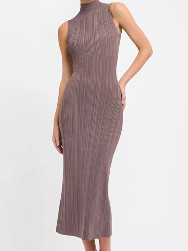 Vestido Longo Sem Mangas Adassa - Loja Luniva