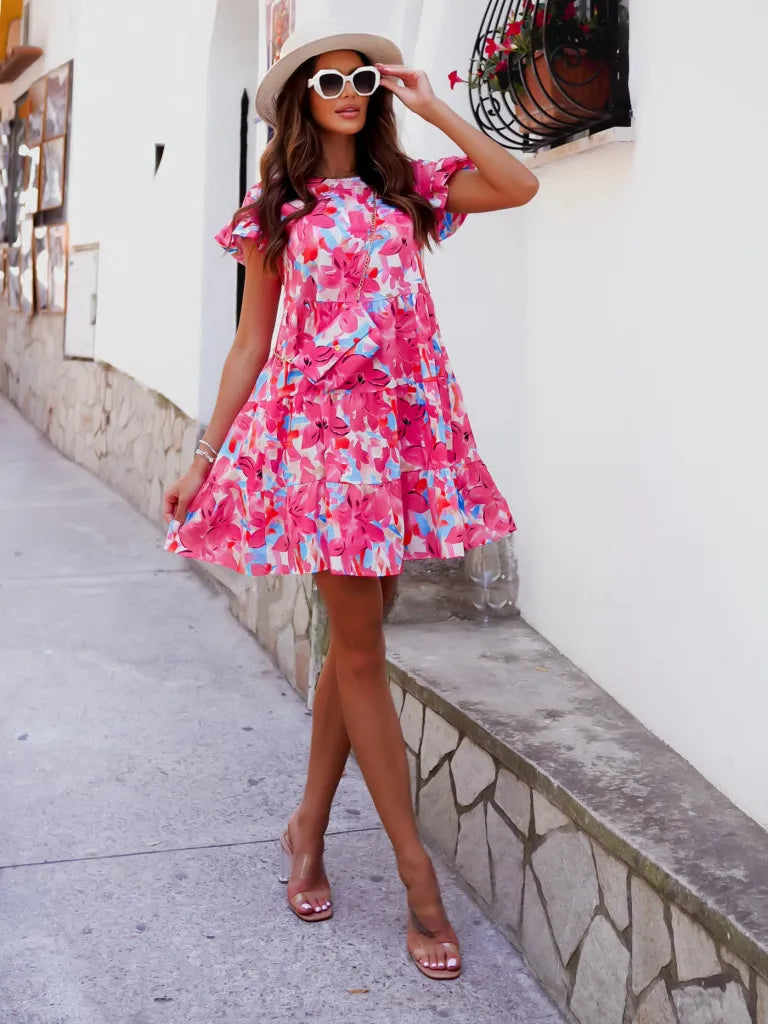 Vestido Estampado Francescca - Loja Luniva
