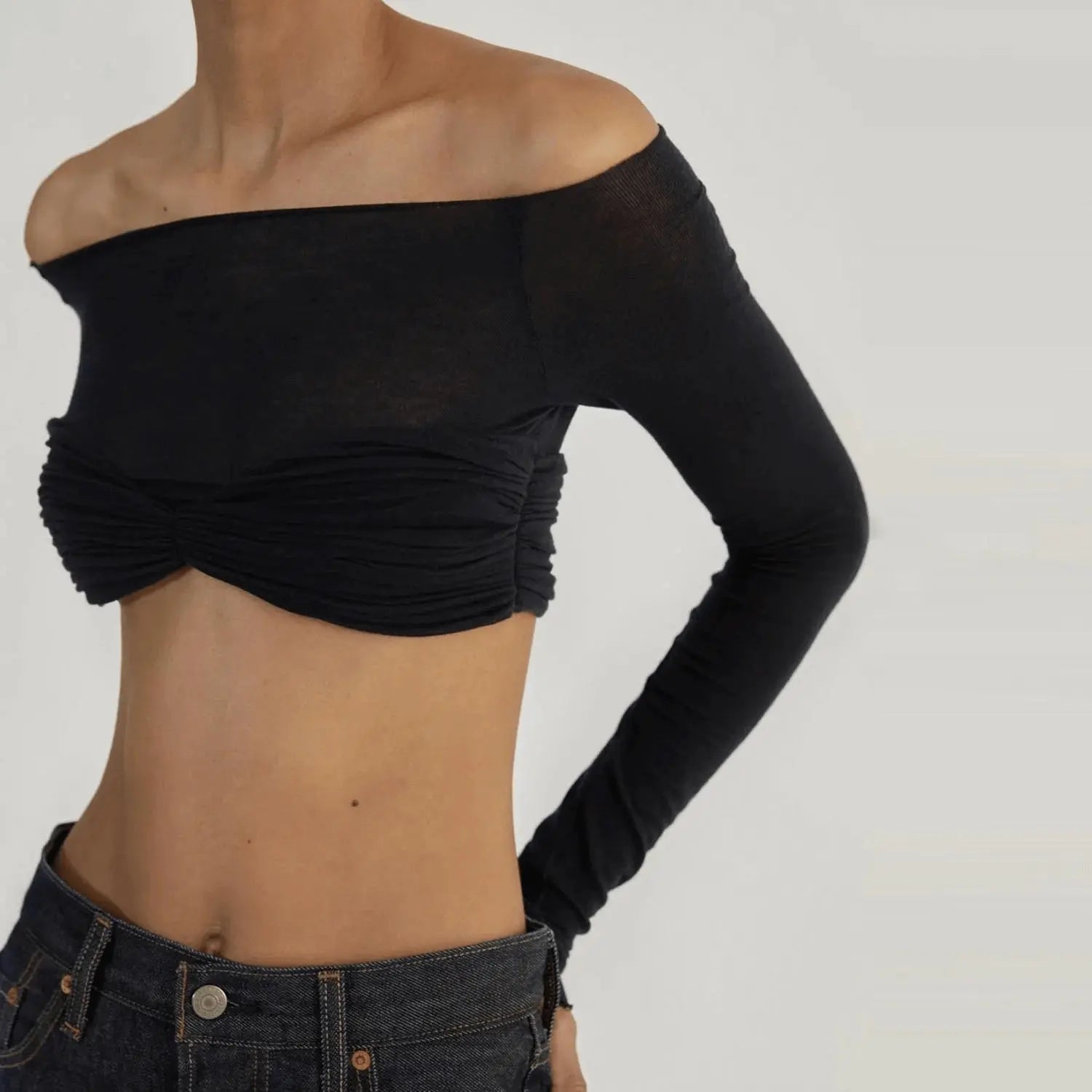 Top Mid Moldable Longo - Loja Luniva