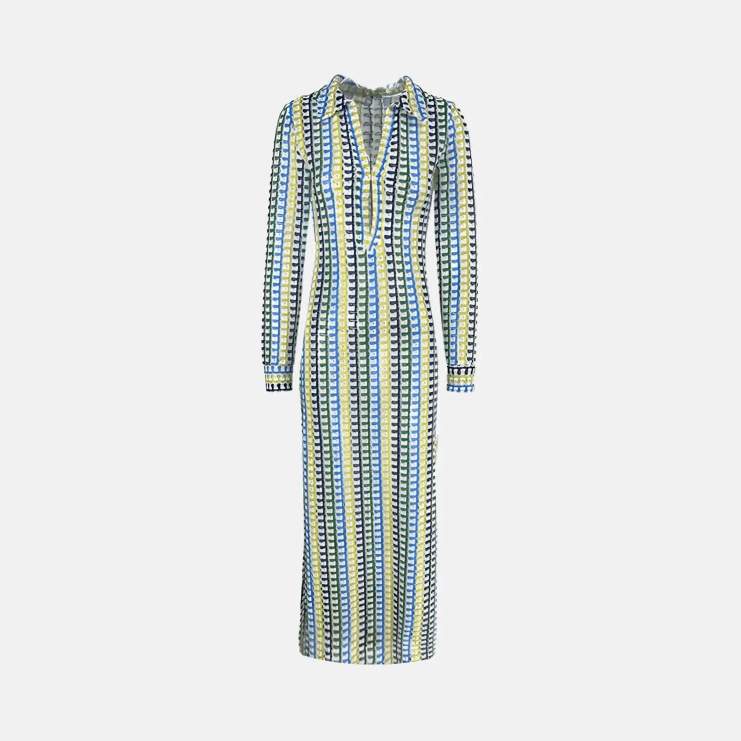 Vestido Rio Com Gola - Loja Luniva