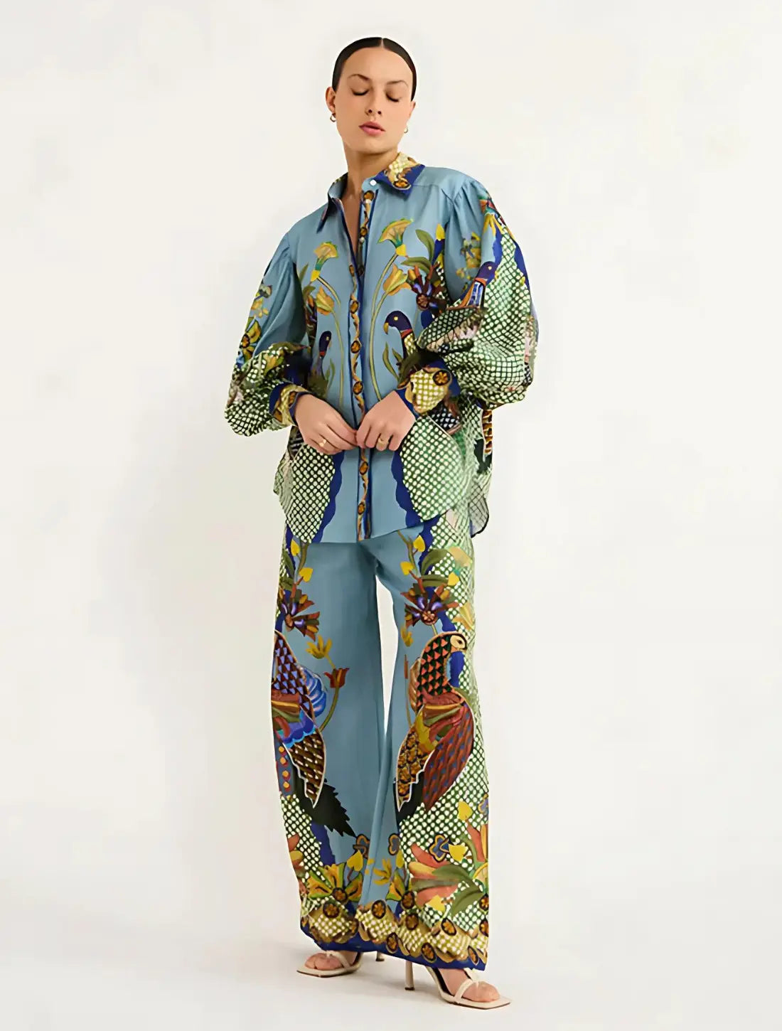 Conjunto Sabrina Birds - Loja Luniva