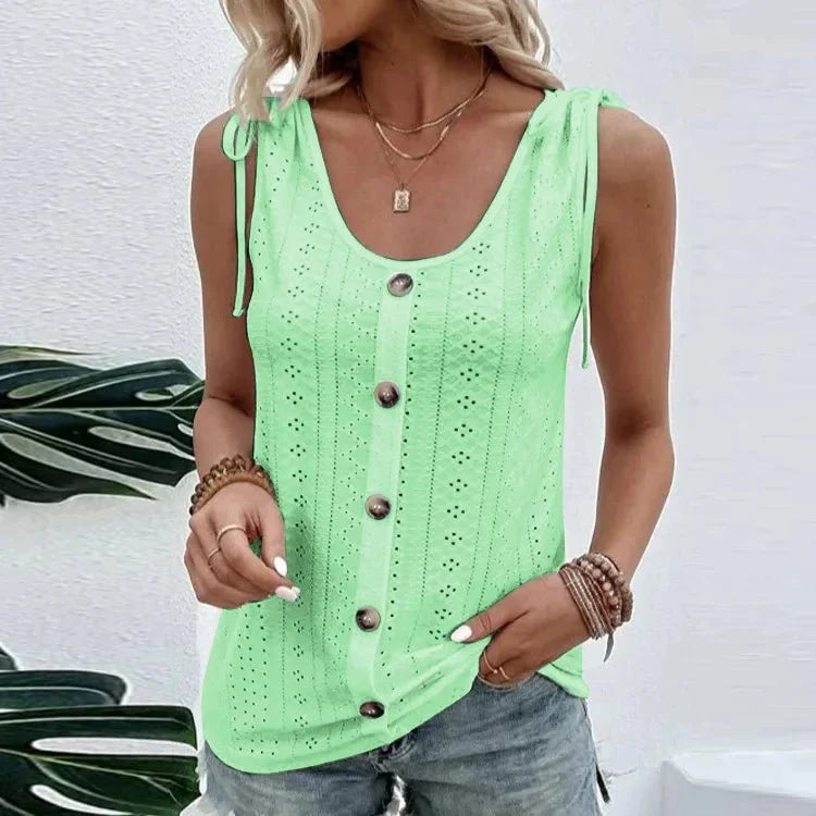 Blusa Feminina Com Botão - Loja Luniva