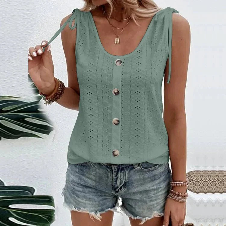 Blusa Feminina Com Botão - Loja Luniva