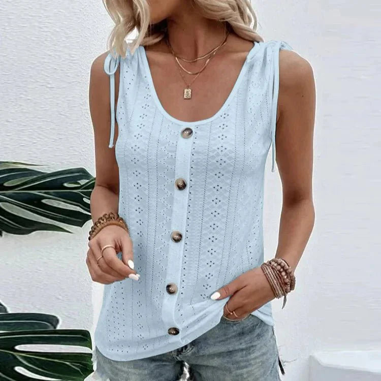 Blusa Feminina Com Botão - Loja Luniva