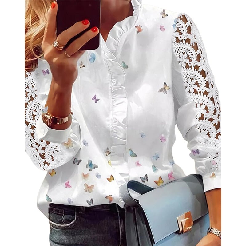 Blusa Feminina De Manga - Samira - Loja Luniva