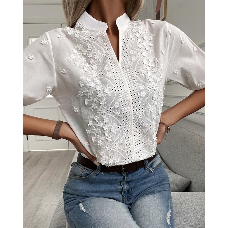 Blusa Feminina de Renda - Melina - Loja Luniva