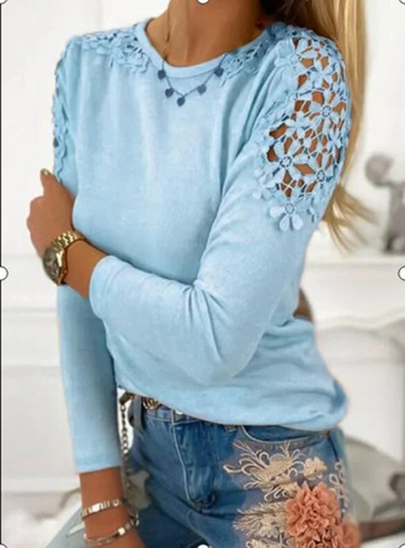 Blusa Feminina Manga Longa Karen - Loja Luniva