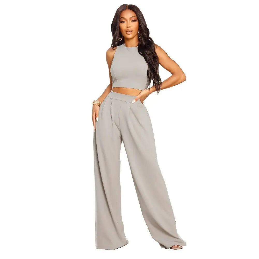 Calça Feminina Pantalona Conjunto - Loja Luniva