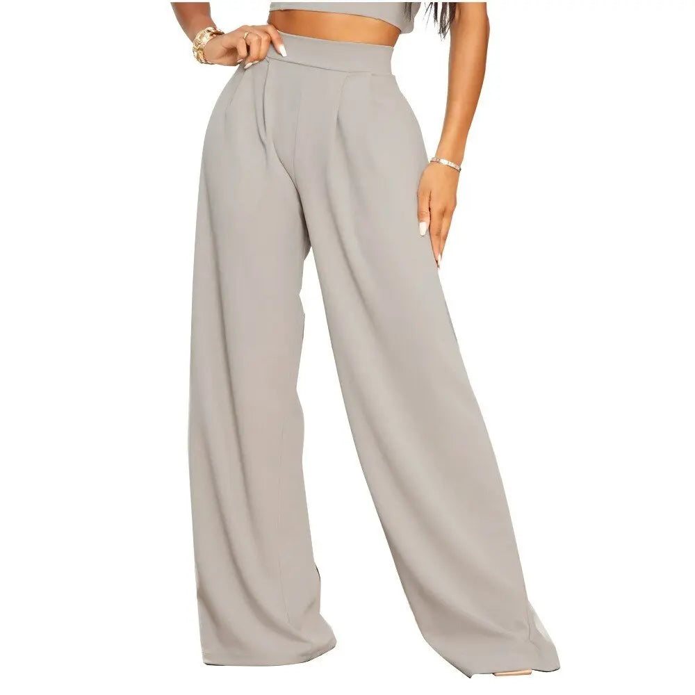 Calça Feminina Pantalona Conjunto - Loja Luniva