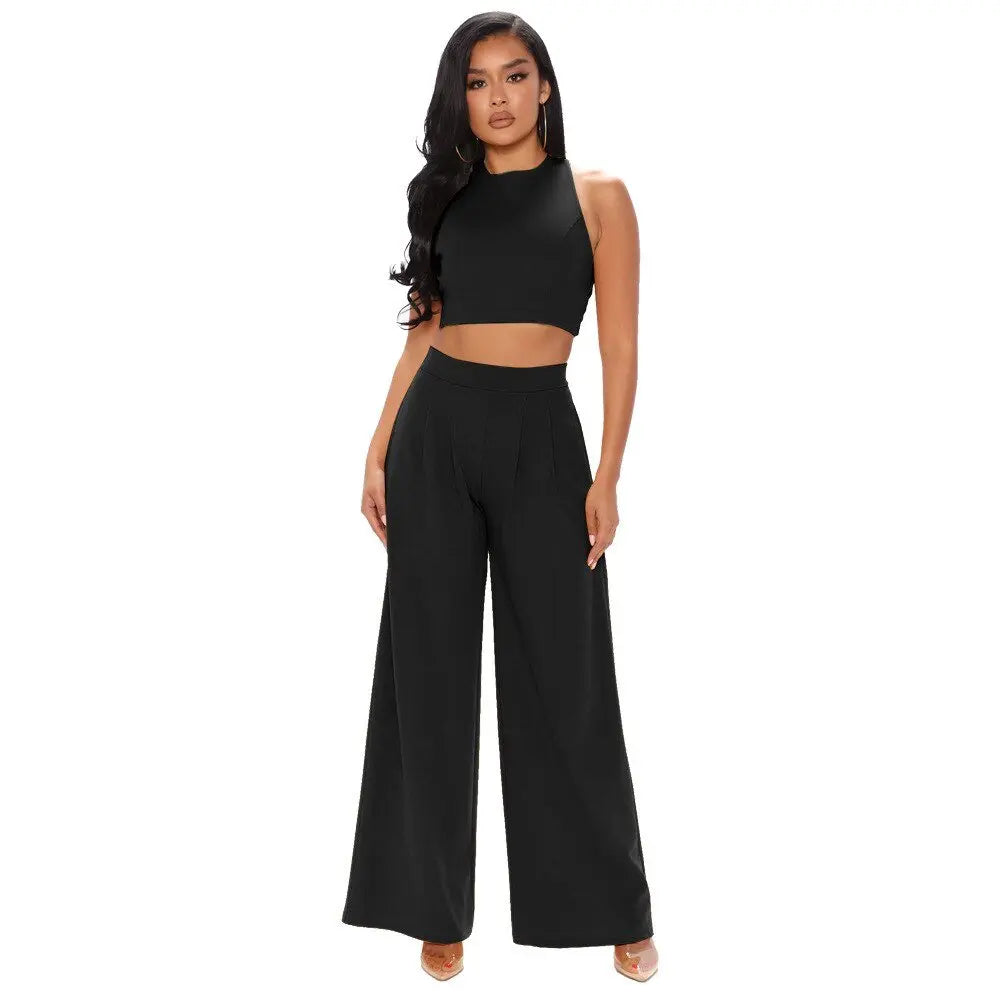 Calça Feminina Pantalona Conjunto - Loja Luniva