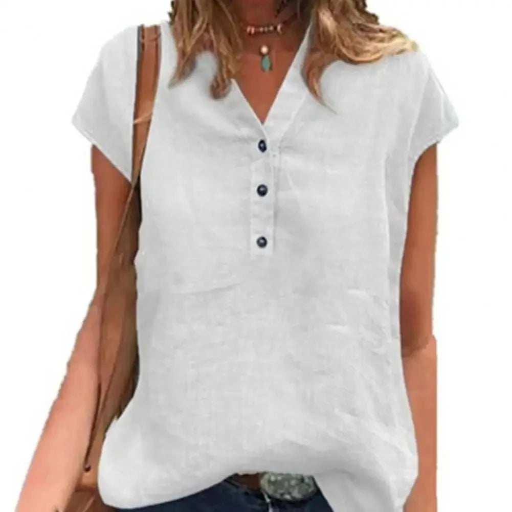 Camisa de Linho Feminina Betinna - Loja Luniva