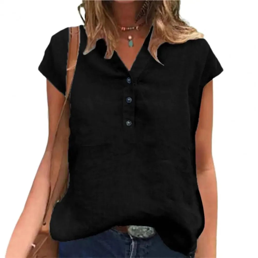 Camisa de Linho Feminina Betinna - Loja Luniva
