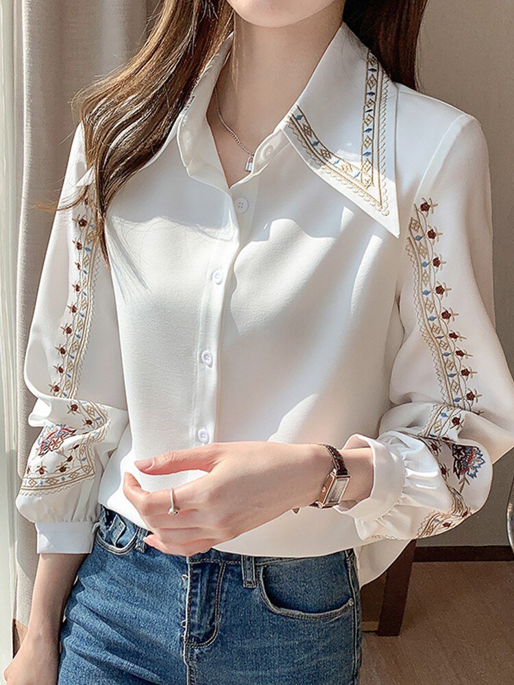 Camisa Feminina Com Manga - Girla - Loja Luniva
