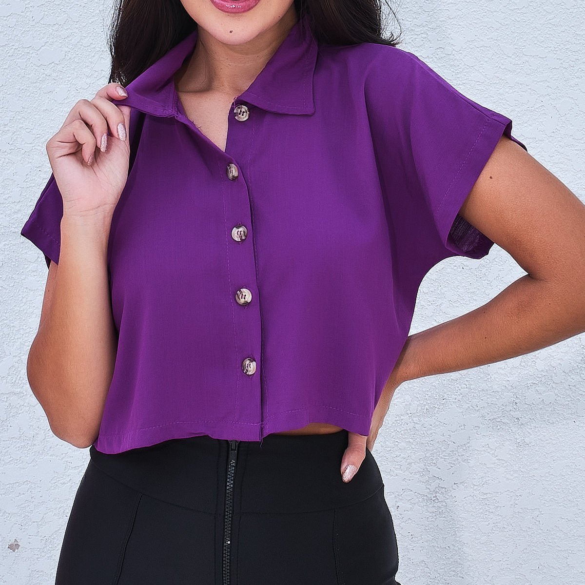Camisa Feminina De Viscolinho - Loja Luniva