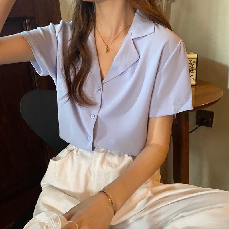 Camisa Feminina Social Basica - Loja Luniva