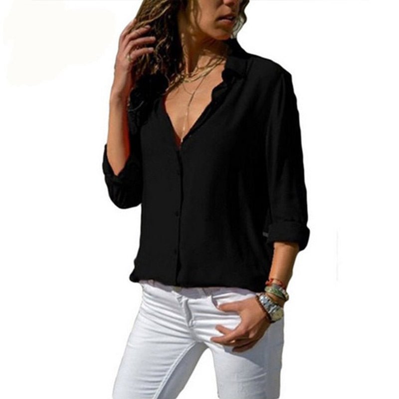 Camisa Feminina Social - Helenna - Loja Luniva