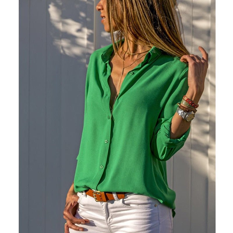 Camisa Feminina Social - Helenna - Loja Luniva
