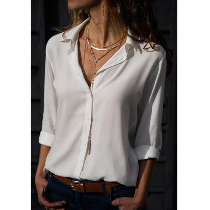 Camisa Feminina Social - Helenna - Loja Luniva