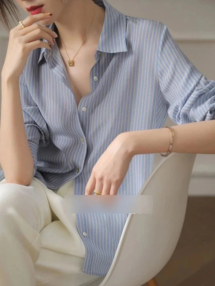 Camisa Feminina Social Geórgia - Loja Luniva