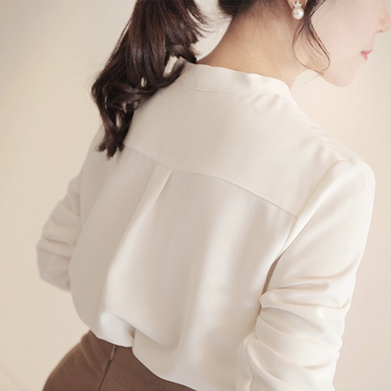 Camisa Feminina Social Lisa Gola V - Loja Luniva