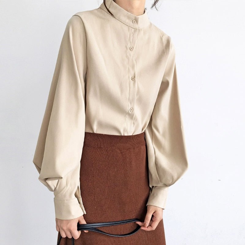 Camisa Feminina Social Manga Longa - Loja Luniva