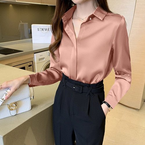 Camisa Feminina Social Viena Santis - Loja Luniva