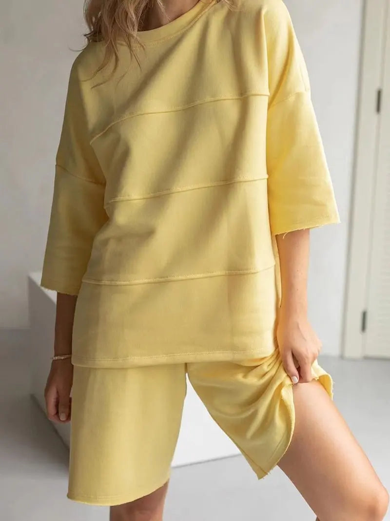 Conjunto Feminino De Algodão - Loja Luniva