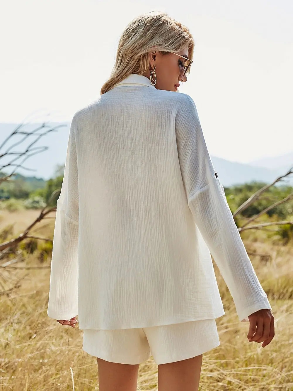 Conjunto Feminino de Linho - Loja Luniva