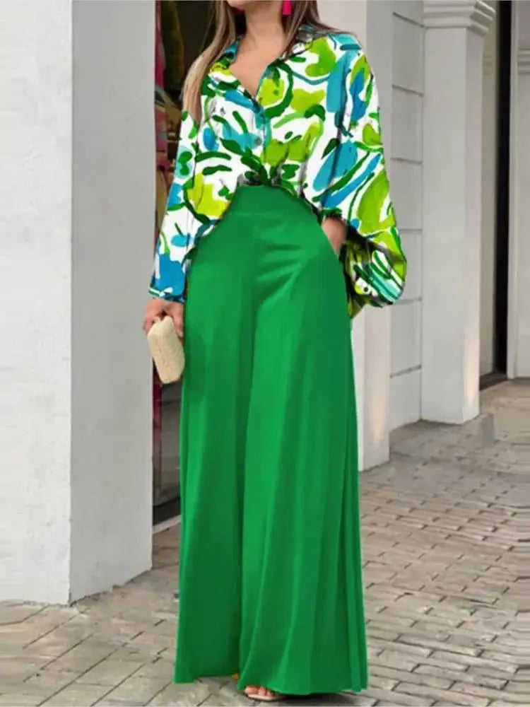 Conjunto Feminino Estampado Lavinia - Loja Luniva