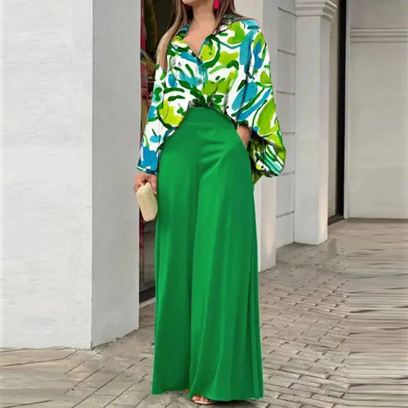 Conjunto Feminino Estampado Lavinia - Loja Luniva