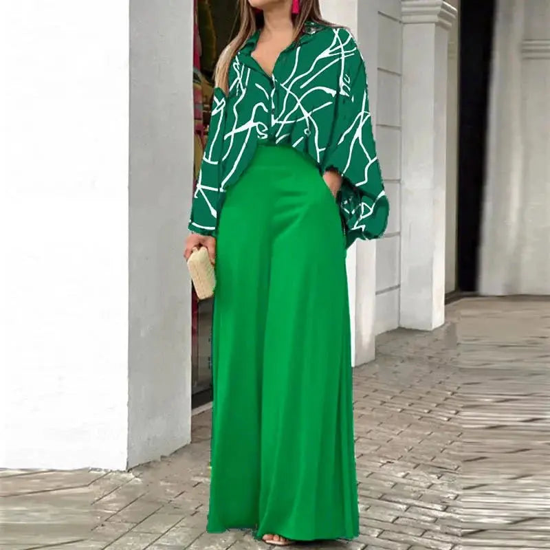 Conjunto Feminino Estampado Lavinia - Loja Luniva