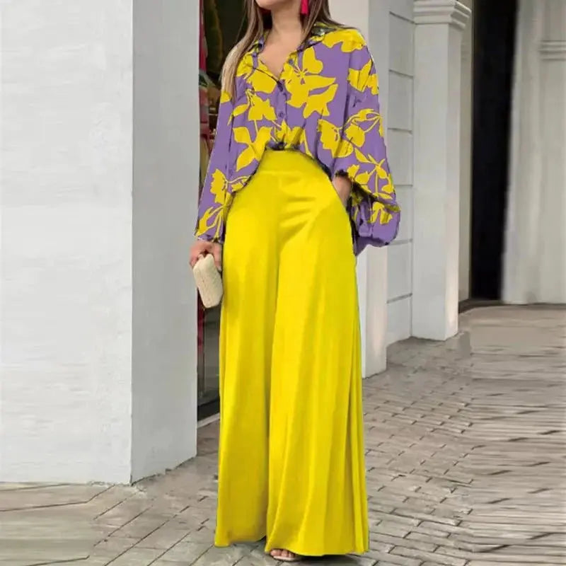 Conjunto Feminino Estampado Lavinia - Loja Luniva